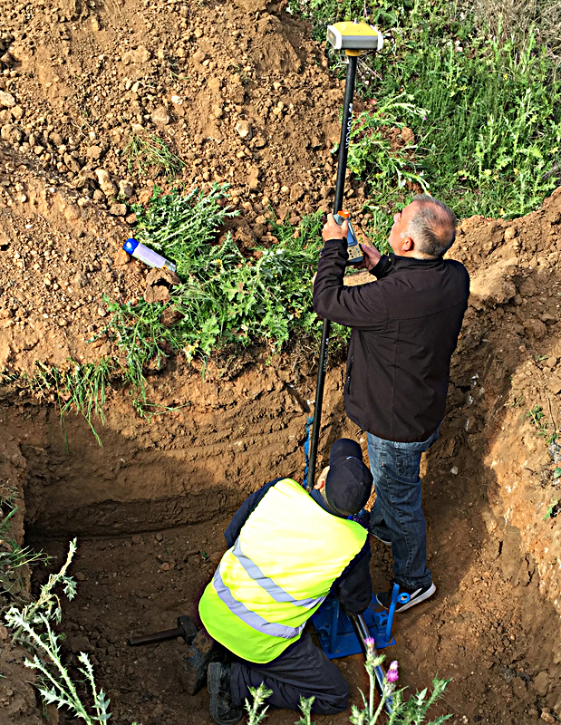 Fue necesario el trabajo de un topógrafo por la dificultad del proyecto